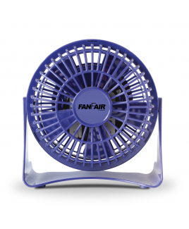 FanFair 4" Personal Desk Fan - Blue