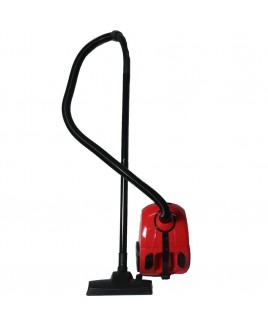 Bagged Canister Vacuum Cleaner - Red