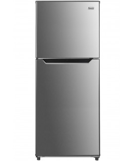10.1 Cu. Ft. Apartment Refrigerator with Top Mount Freezer - Stainless Look