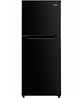 10.1 Cu. Ft. Apartment Refrigerator with Top Mount Freezer - Black