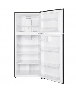 17.6 Cu. Ft. Refrigerator with Top Mount Freezer - Black