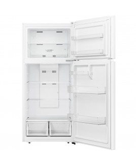 Apartment Refrigerator, 30”, 18 Cu. Ft. with Top Mount Freezer - White