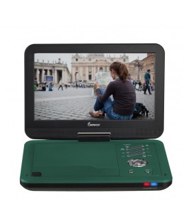 10.1-inch 270° Swivel Screen Portable DVD Player - Teal