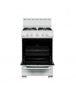 24” Gas Range, White