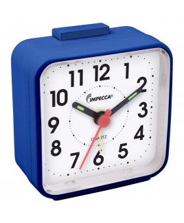 Ultra Compact Travel Alarm Clock (Blue)