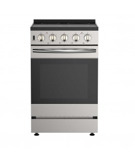 Impecca 24'' Slide In Electric Range, Stainless Steel
