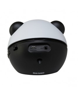 Zoo-Tunes Compact Portable Bluetooth Stereo Speaker, Amanda the Panda