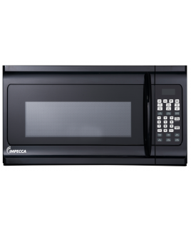 Impecca 1.6 Cu. Ft. Over the Range Microwave Oven, Black